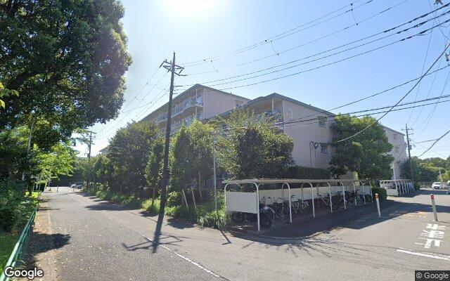 コープ野村園生3号棟の外観（Googleストリートビュー）