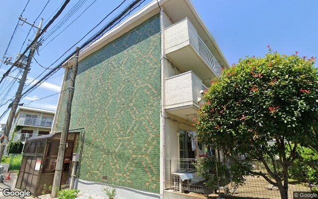 柏沼南台サンパワーC棟の外観（Googleストリートビュー）