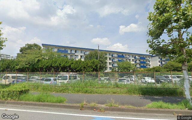 高洲一丁目住宅の外観（Googleストリートビュー）