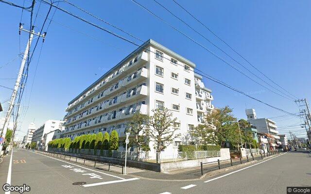 中央マンション行徳の外観（Googleストリートビュー）