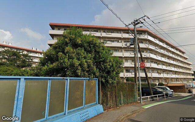 東船橋和光台ハイツ1号棟の外観（Googleストリートビュー）