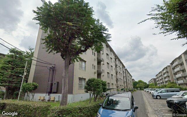 鎌ヶ谷グリーンハイツ19号棟の外観（Googleストリートビュー）