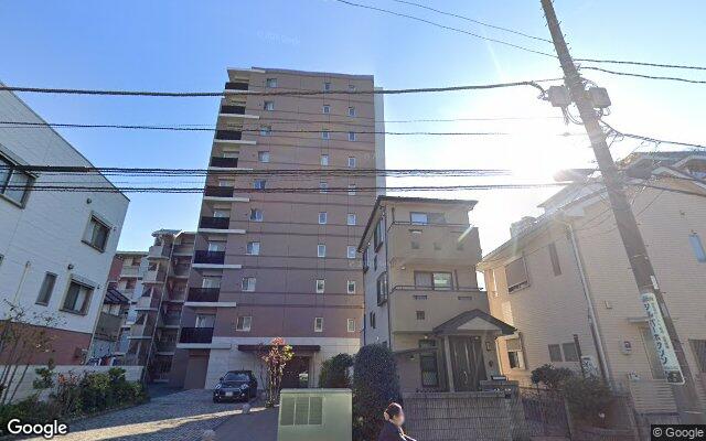 ガーラレジデンス川口市役所前の外観（Googleストリートビュー）