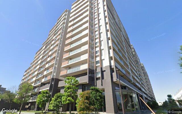 フェスタタウンアクアコートの外観（Googleストリートビュー）