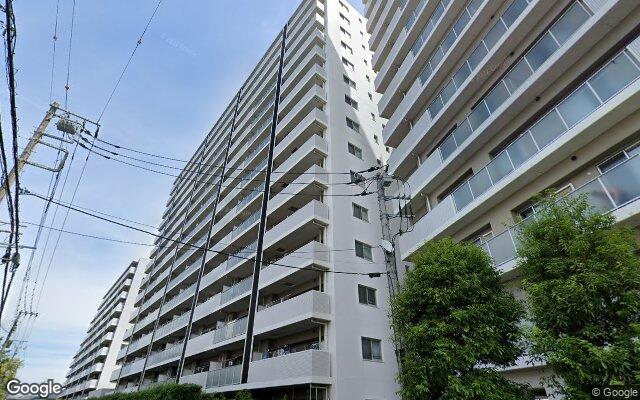 サクラディアブライトンコートの外観（Googleストリートビュー）