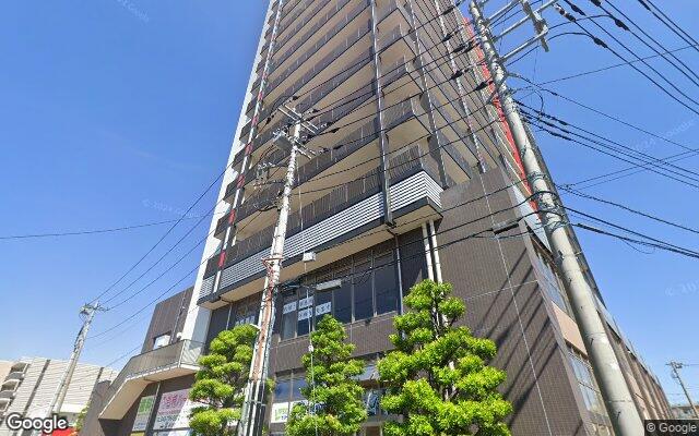 ヒューマンスクエア岩槻プレミアムタワーの外観（Googleストリートビュー）