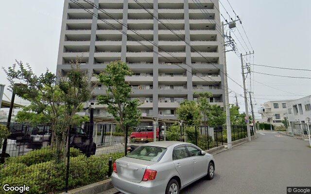 藤和シティホームズ戸田センタービューの外観（Googleストリートビュー）