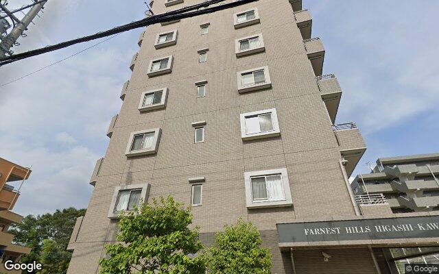 ファーネストヒルズ東川口の外観（Googleストリートビュー）