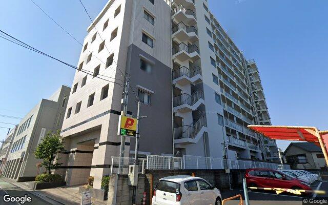 サンデュエル東松山の外観（Googleストリートビュー）