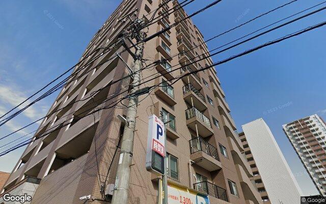 日神パレステージ大宮パルティールの外観（Googleストリートビュー）