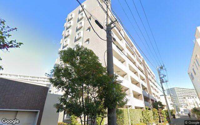 ヒューマンスクエア上戸田エクシールの外観（Googleストリートビュー）