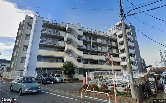サンクレイドル小手指の外観（Googleストリートビュー）
