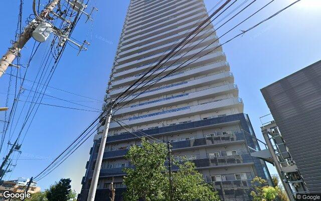 パークサイドタワーコスモ川口ステーションフロントの外観（Googleストリートビュー）