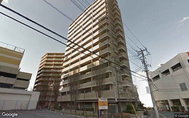 ベルポート新座駅前の外観（Googleストリートビュー）