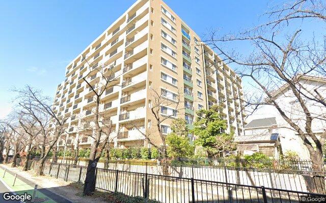 ウィズ戸田公園さくらの杜の外観（Googleストリートビュー）