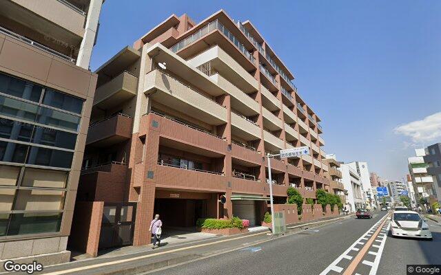 ライオンズアベニュー浦和常盤レジデンスの外観（Googleストリートビュー）
