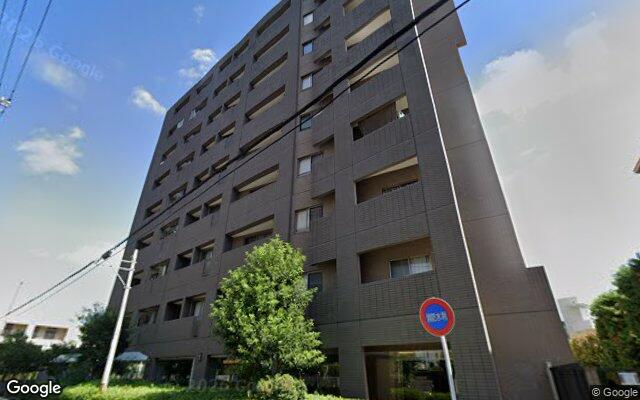 レクセルヒルズ朝霞の外観（Googleストリートビュー）