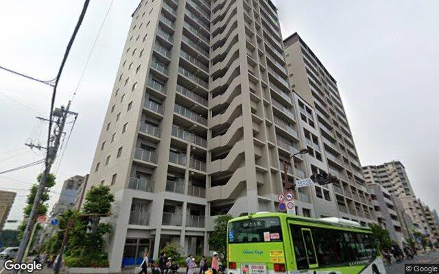 ザステイツ志木本町ユリノ木通りの外観（Googleストリートビュー）