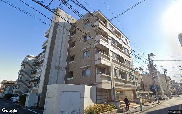ライフピア蕨の外観（Googleストリートビュー）