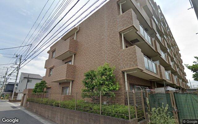 グランコート新越谷の外観（Googleストリートビュー）