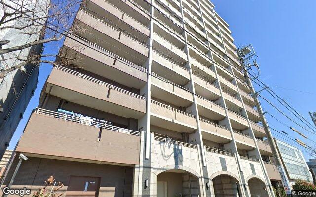日神パレステージ春日部中央の外観（Googleストリートビュー）