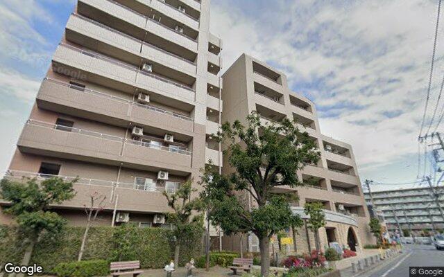 ライオンズヒルズ朝霞台の外観（Googleストリートビュー）