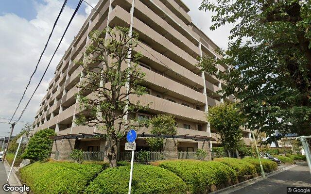 コスモ川口ガーデンパークスの外観（Googleストリートビュー）