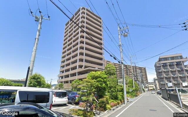 コスモ武蔵浦和サウスビューコートの外観（Googleストリートビュー）