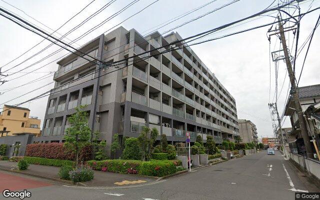 プライディア新狭山の外観（Googleストリートビュー）