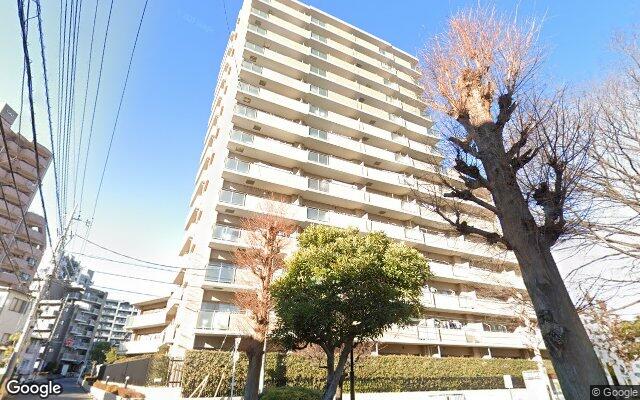 ヒルズ南浦和パークグランデージの外観（Googleストリートビュー）