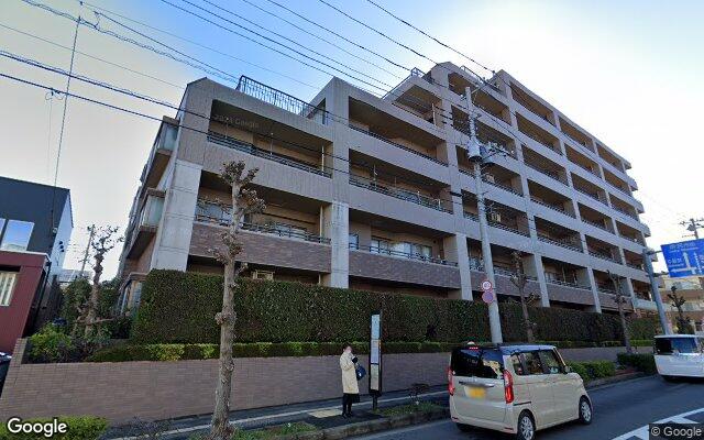 レクセルマンション新所沢の外観（Googleストリートビュー）