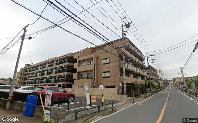 セザール新座ガーデンの外観（Googleストリートビュー）