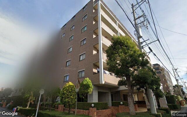 コスモ与野ガーデンシティ2番館の外観（Googleストリートビュー）