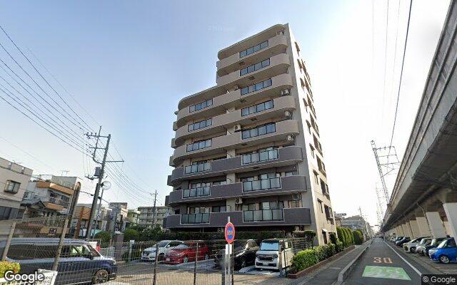 レクセルガーデン朝霞台の外観（Googleストリートビュー）