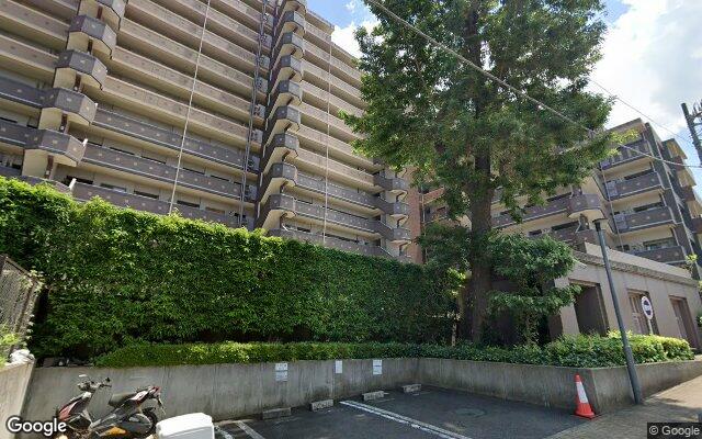 ハートヒルズ21朝霞の森の外観（Googleストリートビュー）