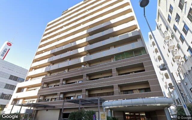 ユアコート川越の外観（Googleストリートビュー）