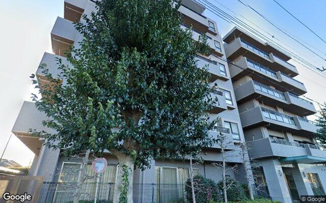 レクセルガーデン東所沢の外観（Googleストリートビュー）
