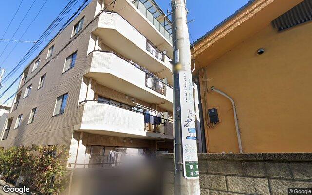 コート蕨南町壱番館の外観（Googleストリートビュー）
