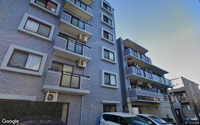 セザール第二西所沢の外観（Googleストリートビュー）