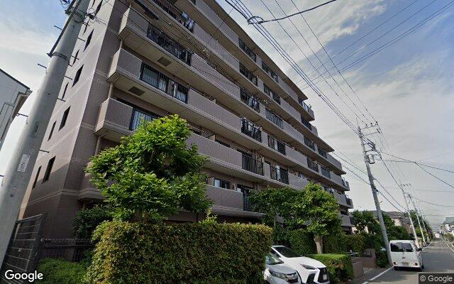 シャリエ東所沢の外観（Googleストリートビュー）