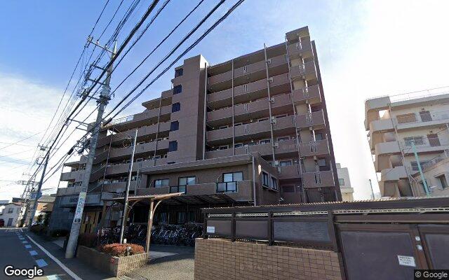 オレンジコート小手指の外観（Googleストリートビュー）