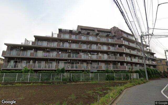 ベルポート朝霞台弐番館の外観（Googleストリートビュー）
