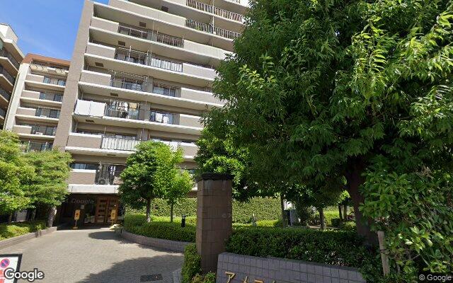 アメニクス川口の外観（Googleストリートビュー）