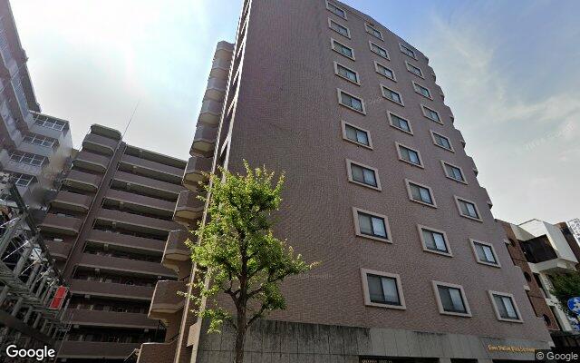 ライオンズステーションプラザ新越谷の外観（Googleストリートビュー）