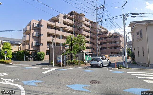 ライオンズステーションプラザ中浦和別所沼公園の外観（Googleストリートビュー）