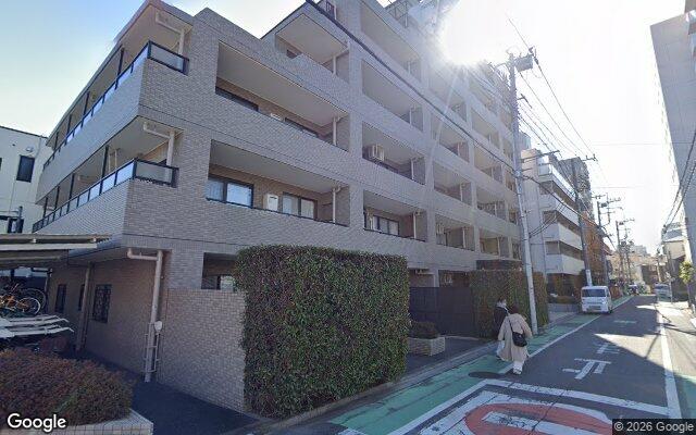 ライオンズシティ北浦和の外観（Googleストリートビュー）