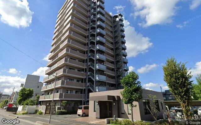 川口青木パークホームズの外観（Googleストリートビュー）