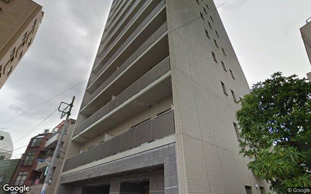 ザウインベル新越谷の外観（Googleストリートビュー）
