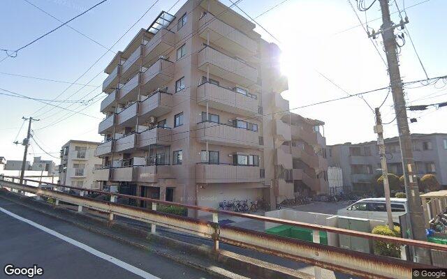 マイキャッスル浦和常盤の外観（Googleストリートビュー）