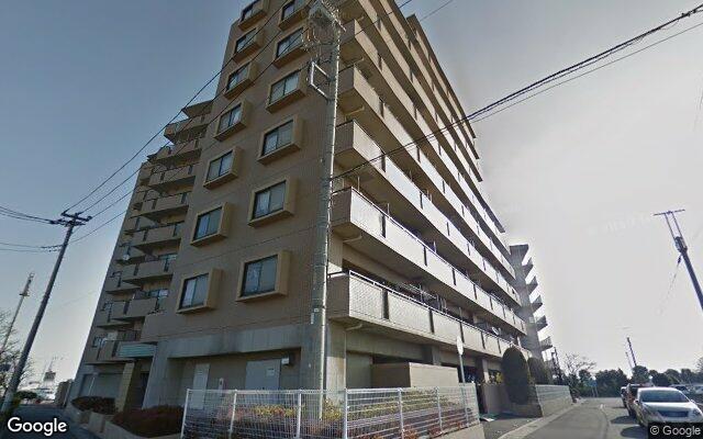 ヒューマンスクエア春日部の外観（Googleストリートビュー）